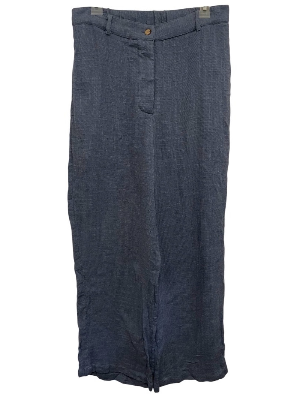 Free People Wide Leg Pants in Navy Blue